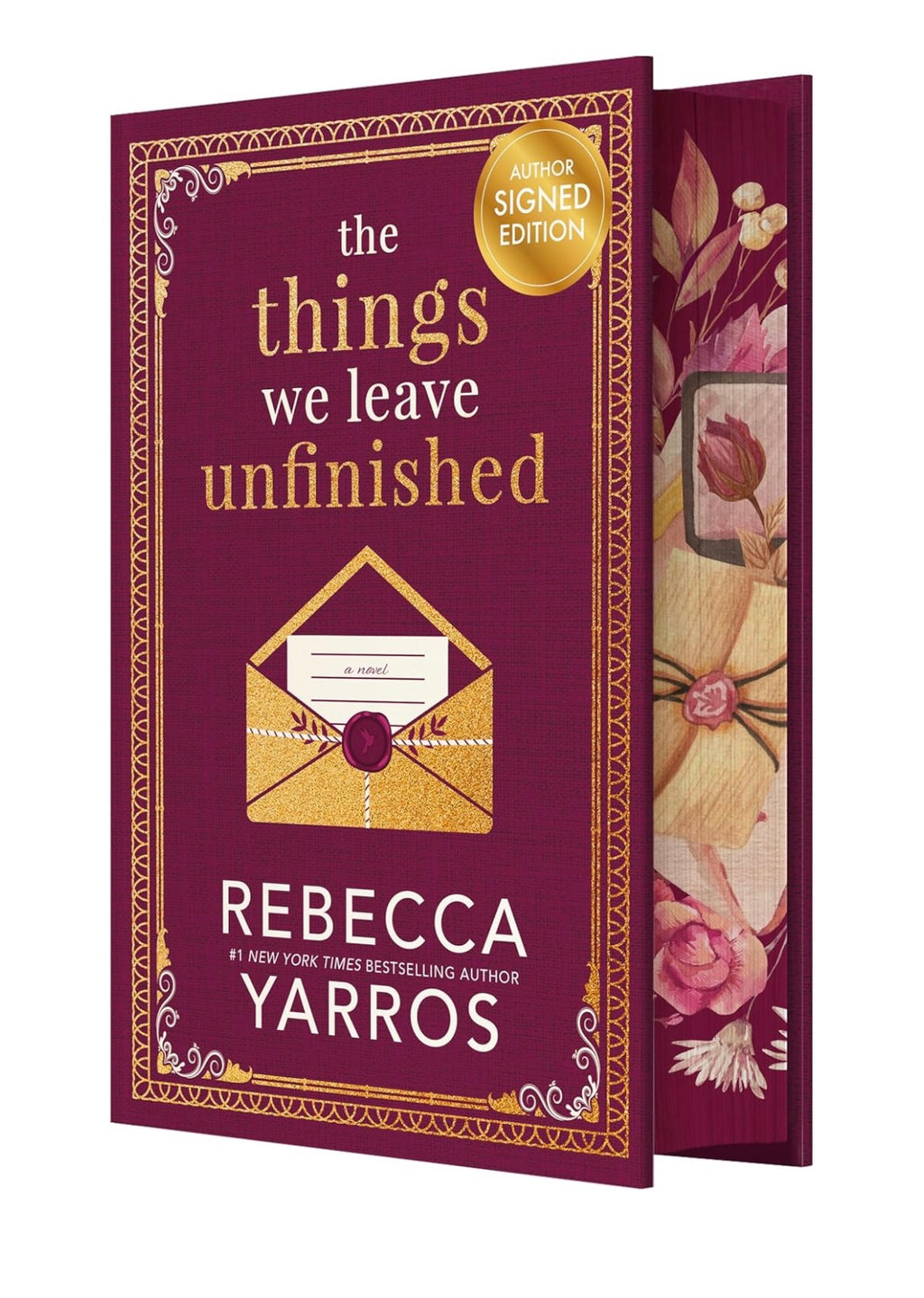 The Things We Leave Unfinished | Rebecca Yarros Signed Edition Book Box
